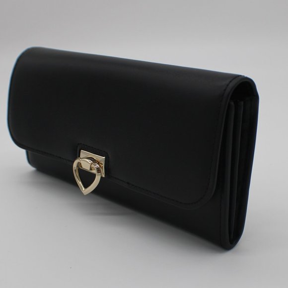 Kate Spade Lovitt Smooth Leather Flap Wallet